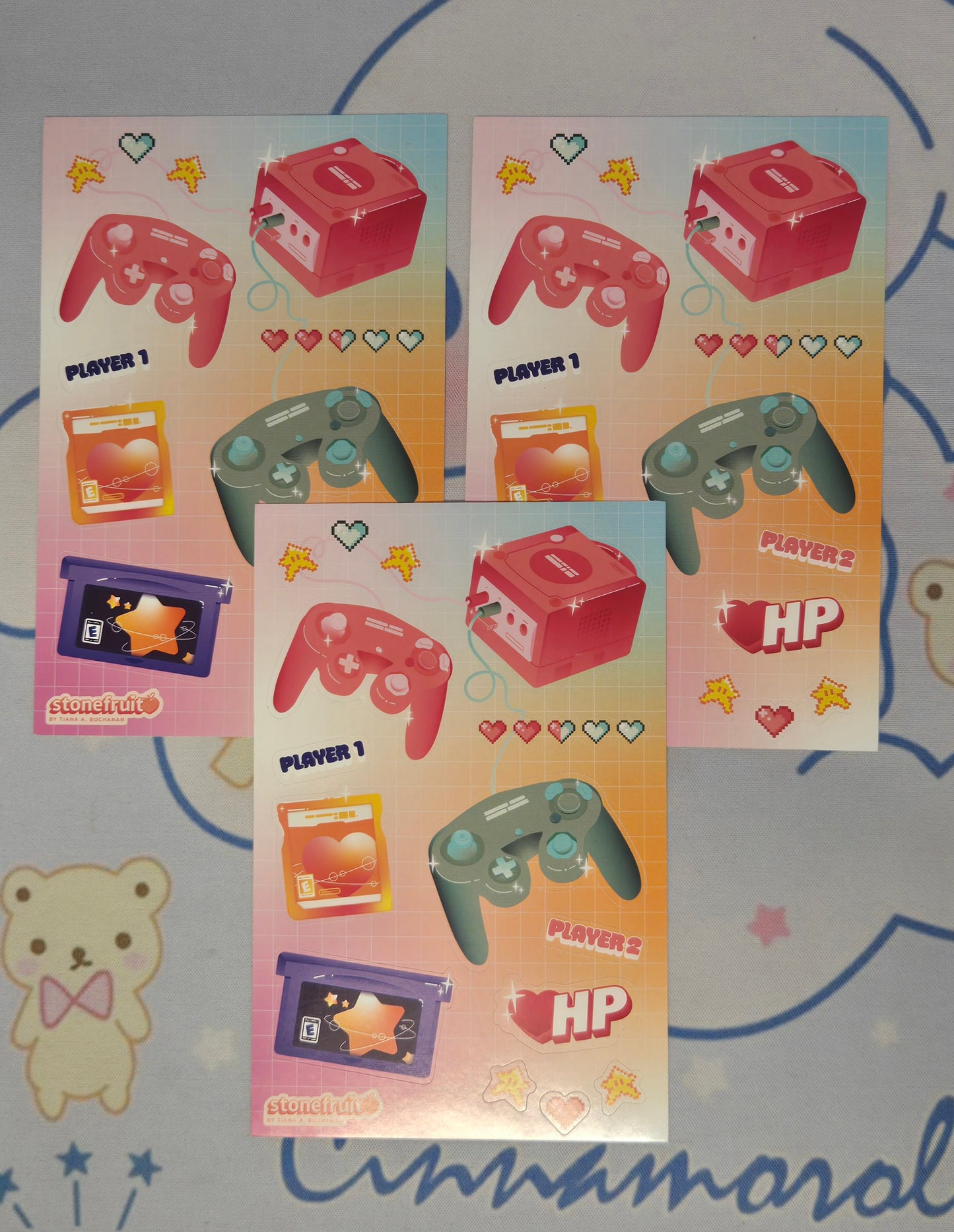 Nintendo Fan Sticker Sheet