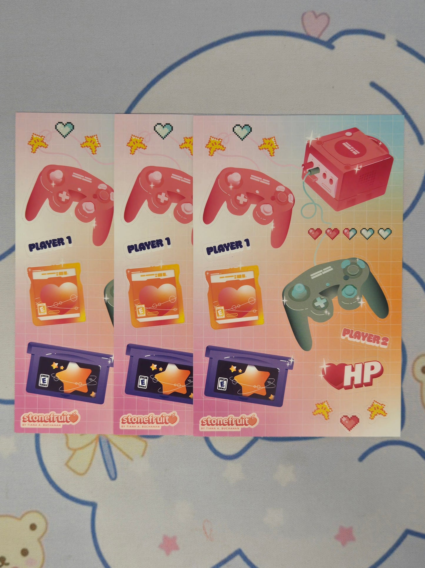 Nintendo Fan Sticker Sheet