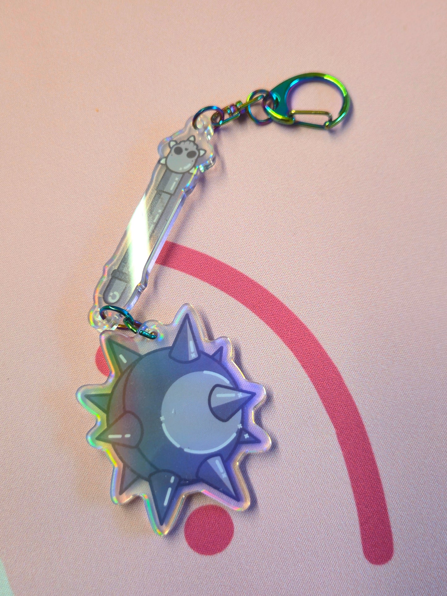 Flail Keychain
