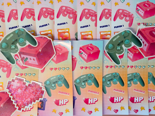 Nintendo Fan Sticker Sheet