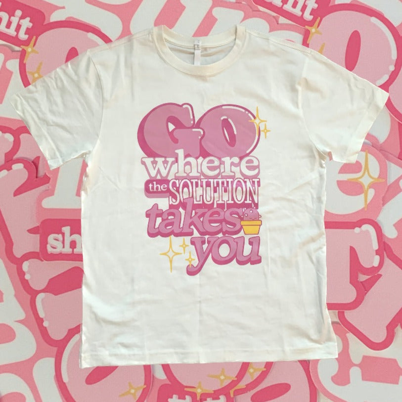 Solution Tee - Pink