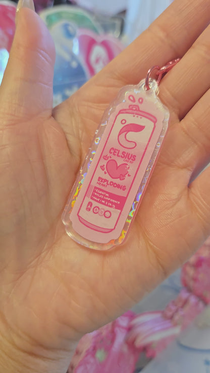 Energy Drink Keychain | Celsius